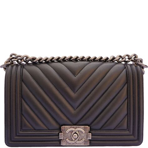 chanel boy bag chevron|chanel boy bag for sale.